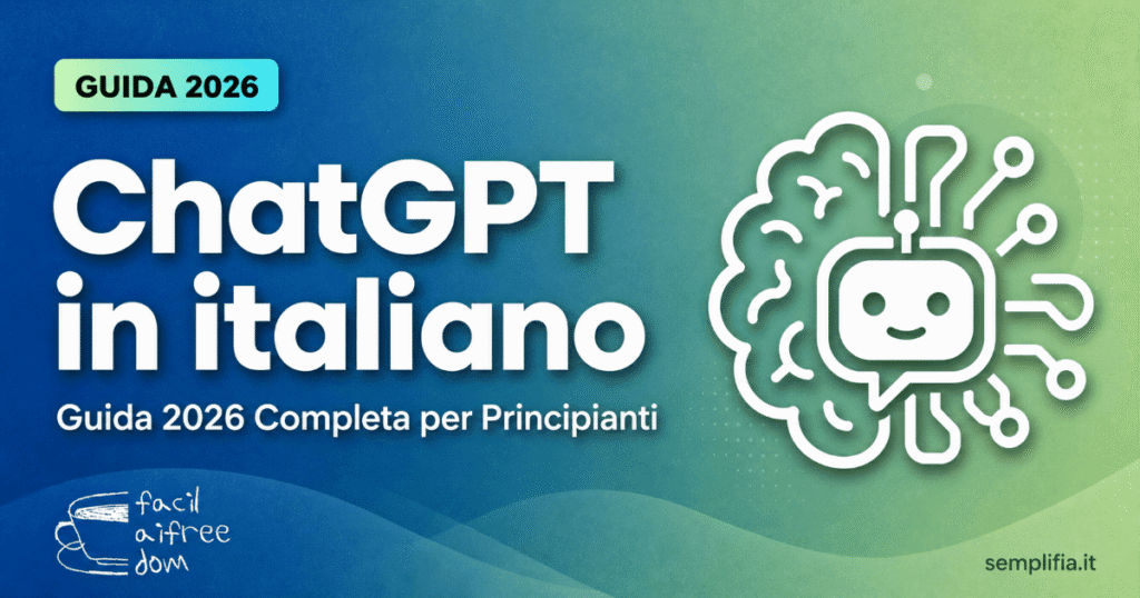 ChatGPT in italiano - guida 2026 per principianti